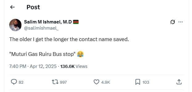 Post salim m ishmael, m.d salimishmael the older i get the longer the contact na