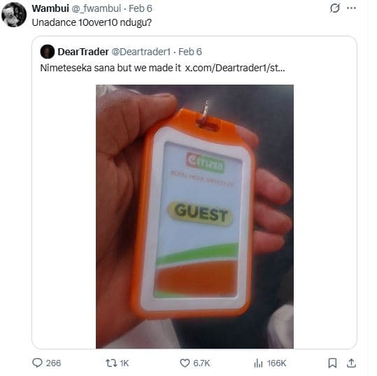 Wambui _fwambui feb 6 unadance 1oover1o ndugu? dear trader deartradert feb 6 nim