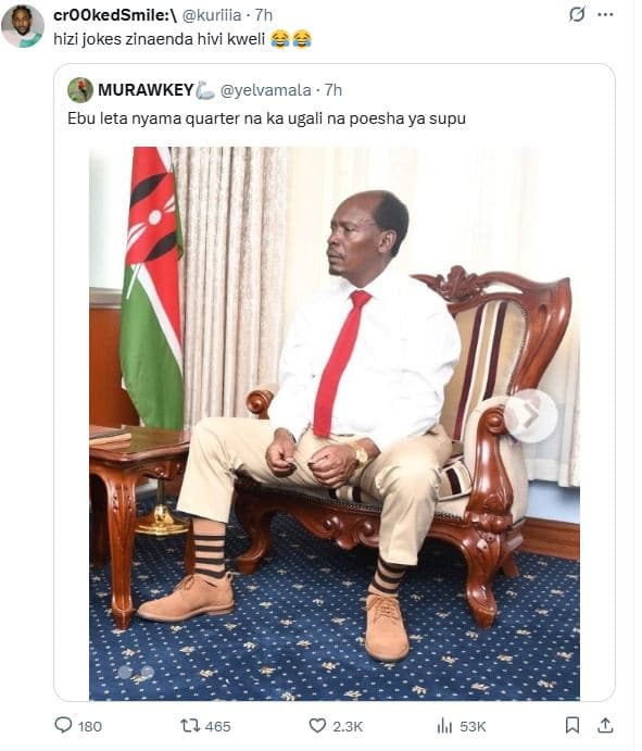 Crookedsmile kuriiia hizi jokes zinaenda hivi kweli murawkey yelvamala 7h ebu le