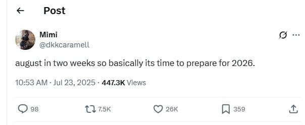 Post mimi dkkcaramell august in two weeks s0 basically its time to prepare for 1