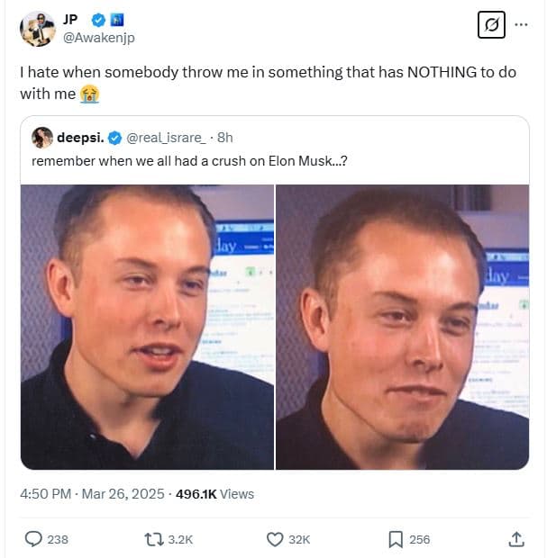 Awakenjp hate when somebody throw me in something that has nothing to do with me