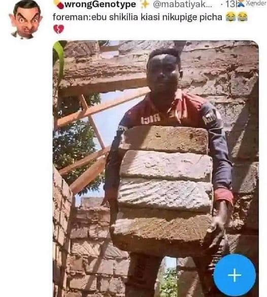 Wronggenotype mabatiyak .. 13 . xende foremanebu shikilia kiasi nikupige picha i