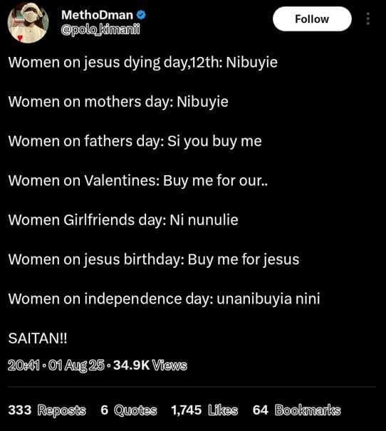 Methodman ppolokimanfi follow women on jesus dying day,12th nibuyie women on mot