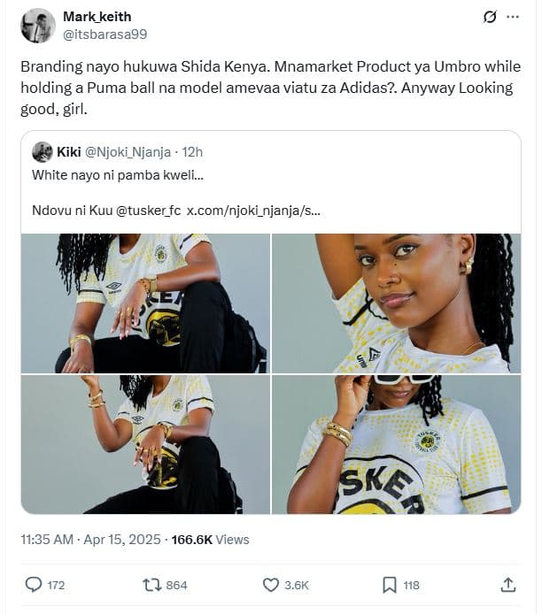 Mark_keith itsbarasa99 branding nayo hukuwa shida kenya. mnamarket product ya um