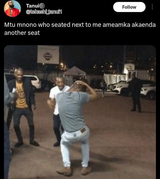 Tanui tekashi_tanui follow mtu mnono who seated next to me ameamka akaenda anoth