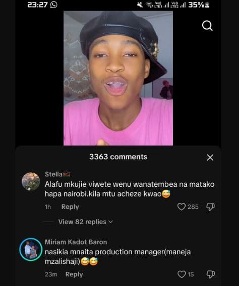 23.27 0 0e1, 22 , 352 comments stella alafu mkujie viwete wenu wanatembea na mat