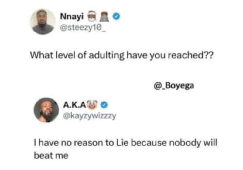 Nnayi steezylo what level of adulting have you reached?? boyega aka kayzywizzzy