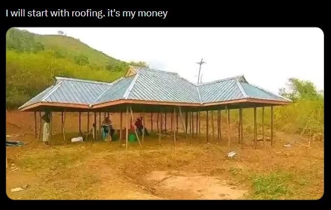 Will start with roofing. its my money