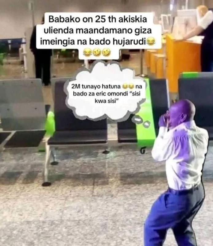 Babako on 25 th akiskia ulienda maandamano giza imeingia na bado hujarudi 2m tun