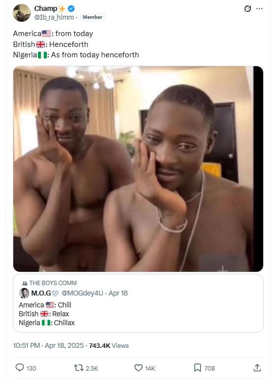 Champ iora_himm membe america from today britishe henceforth nigeria as from tod