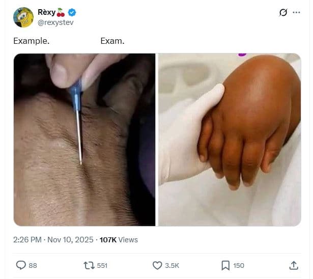 Rèxy rexystev example exam_ 2.26 pm _ nov 10, 107k views t2 551 3.5k 150