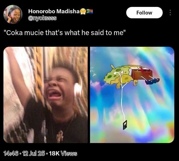 Honorobo madisha unyokssss follow coka mucie that's what he said to me 14.46 12j