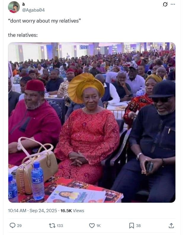 Agaba04 dont worry about my relatives the relatives f 10.14 am . sep 24, 16.5k v