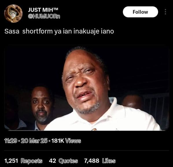 Just mihtm humuorn follow sasa shortform ya ian inakuaje iano . 20 mar 25 181k v