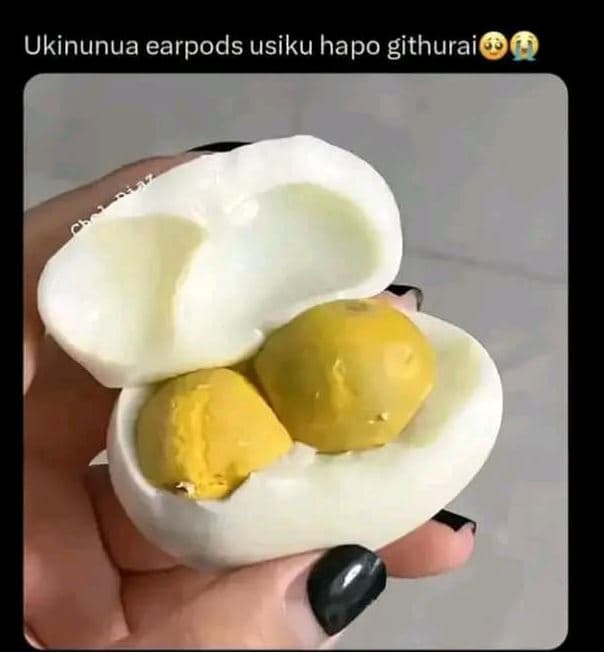 Ukinunua earpods usiku hapo githurai