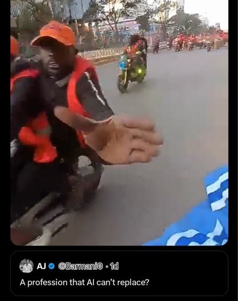 Aj barmani 1d profession that al can't replace?