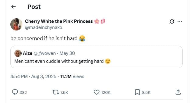 Post cherry white the pink princess madeinchynaxo be concerned if he isn't hard