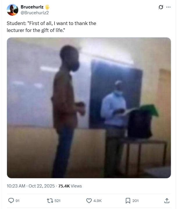 Brucehurlz brucehurlz2 student first of all, want to thank the lecturer for the