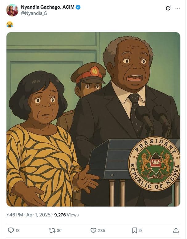 Nyandia gachago, acim nyandia_g 00a7ad 'blic 4 of 7.46 pm apr 1, . 9,276 views t