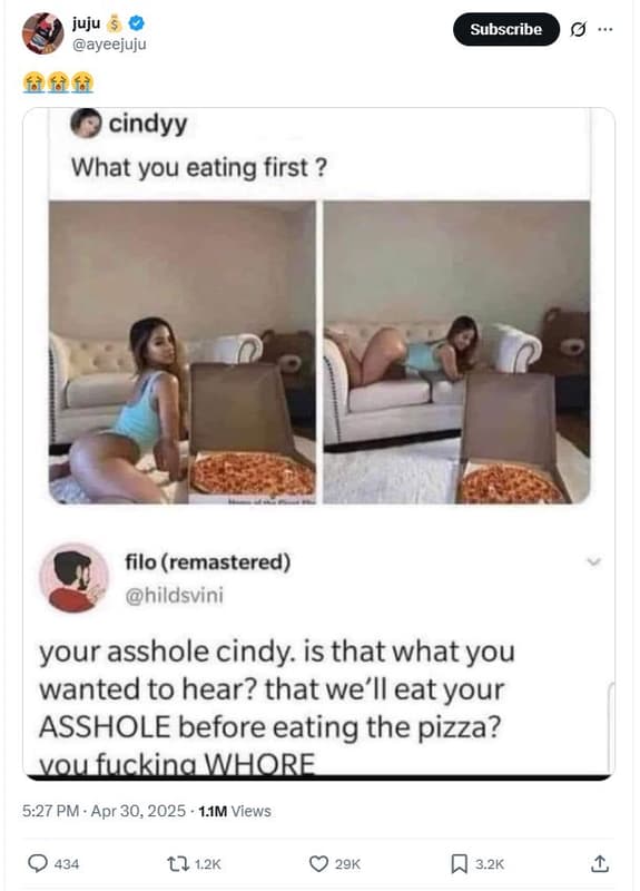 Juju ayeejuju subscribe fàfàfà cindyy what you eating first ? filo remastered hi