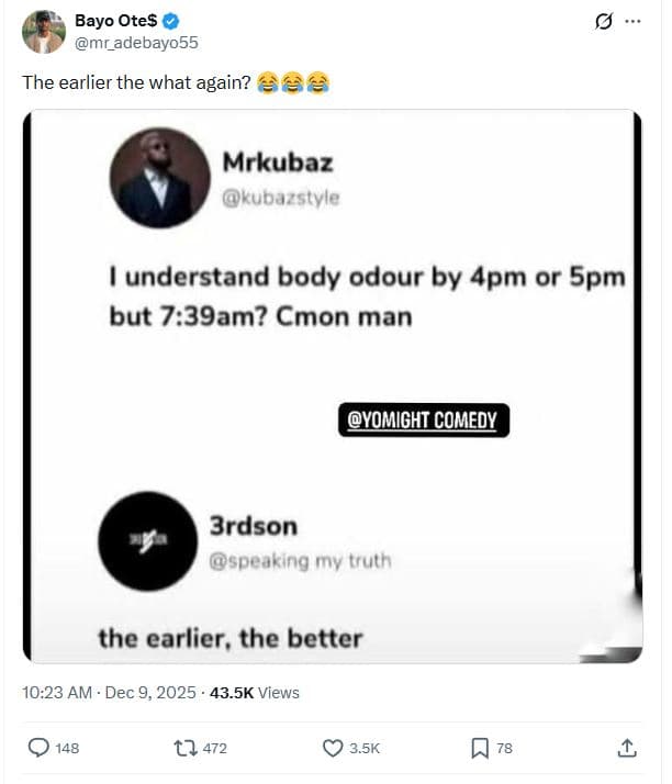 Bayo otes mr_adebayo55 the earlier the what again? 6 mrkubaz kubaestyle understa