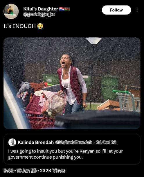 Kitui's daughter goaldggerke follow its enough kalinda brendah kalindabrendah '