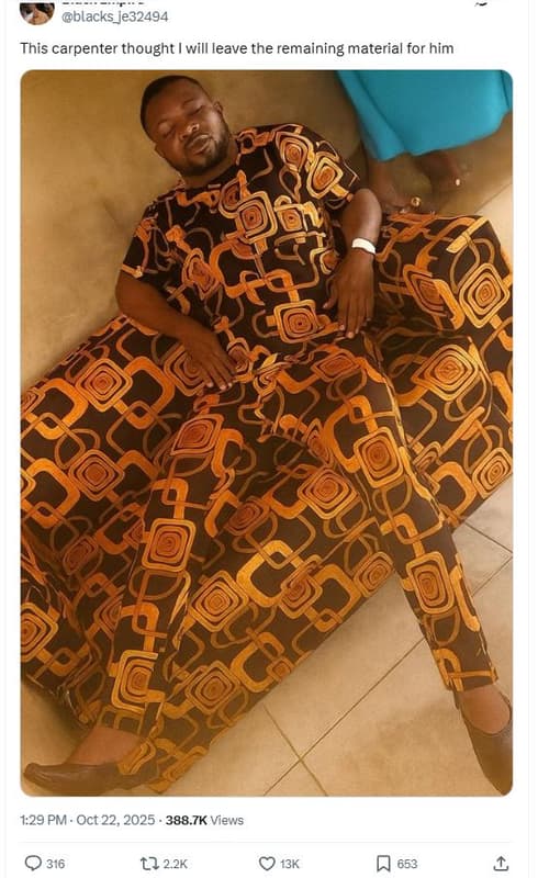 Blacks_je32494 this carpenter thought will leave the remaining material for him