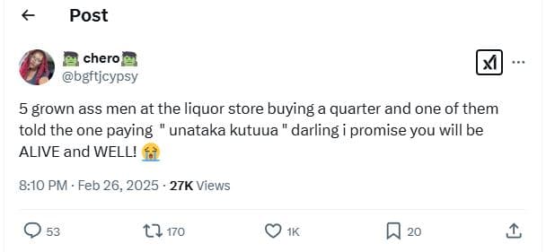 Post chero bgftjcypsy 5 grown ass men at the liquor store buying a quarter and o