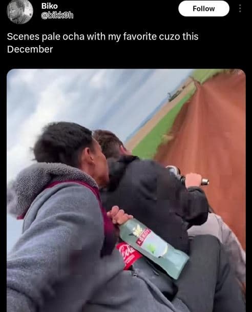 Biko bikkh follow scenes pale ocha with my favorite cuzo this december