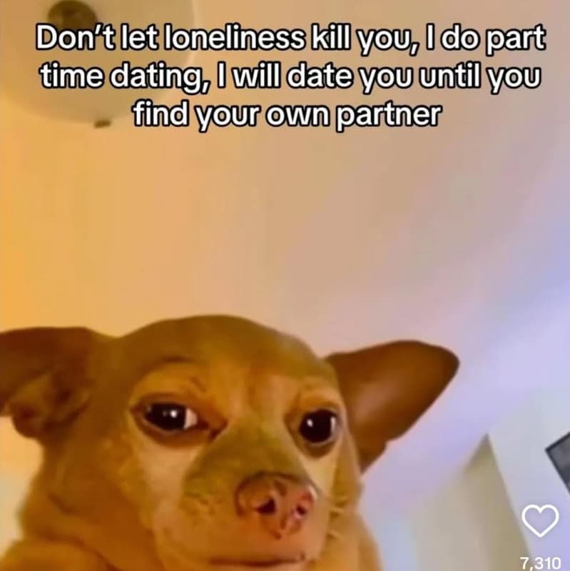 Don'tletlonelinesskillyou ido part timedating willl date youuntil you findyour u