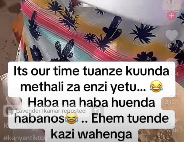 Its our time tuanze kuunda methali za enzi yetu._ haba na haba huenda lavender i