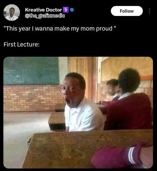 Kreative doctor thegrafimedic follow this year wanna make my mom proud first lec