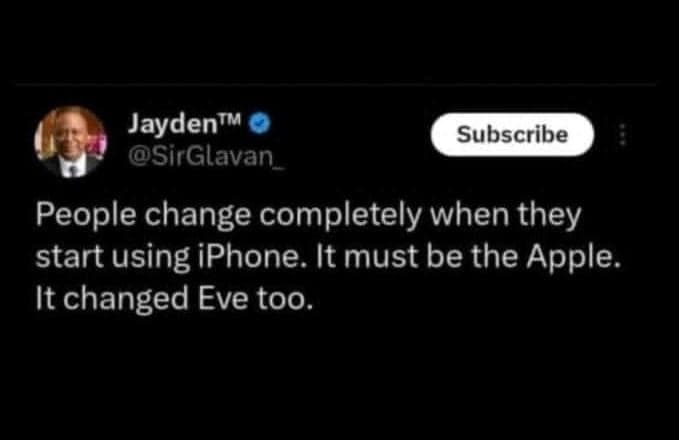 Jayden' sirglavan subscribe people change completely when they start using iphon