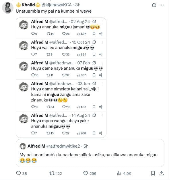 Khalid kijanawakca 3h unatuambia my pal na kumbe ni wewe alfred m alfred 02 aug