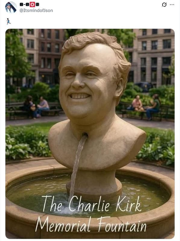 080 itsmindofjson the charlie kirk memorial fountain