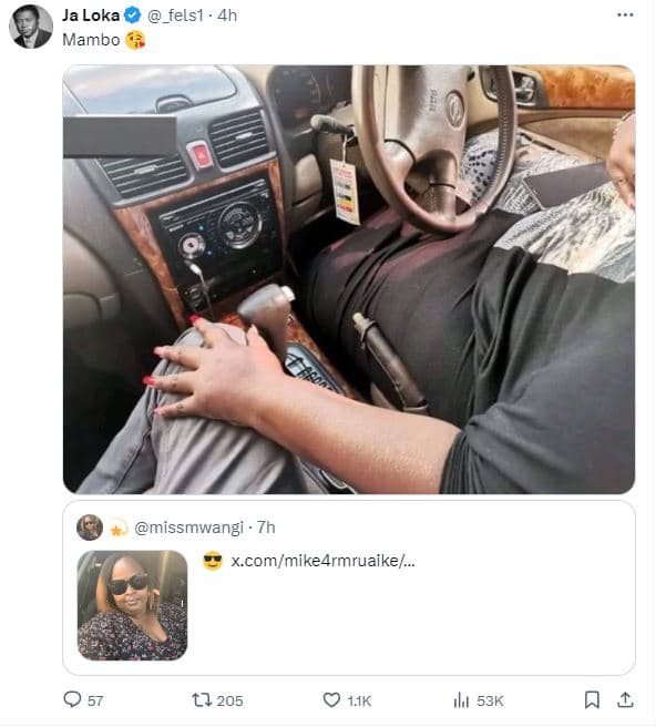 Ja loka mambo _felsi 4h missmwangi 7h x.commikezrmruaike lj 205 1k ilı 53k