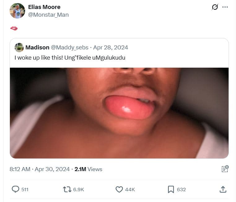 Elias moore monstar_man madison maddy_sebs apr 28, woke up like this! ung'fikele