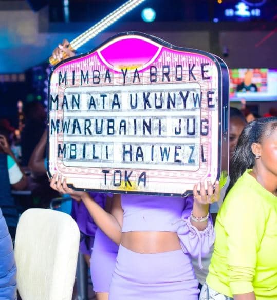 Mimba ya broke man ata ukunywe mwarubani jug mbtet hawez toka