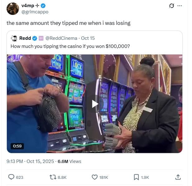 V4mp grimcappo the same amount they tipped me when was losing redd reddcinema oc