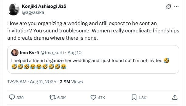 Konjiki ashisogi jizo agyasika how are you organizing a wedding and still expect