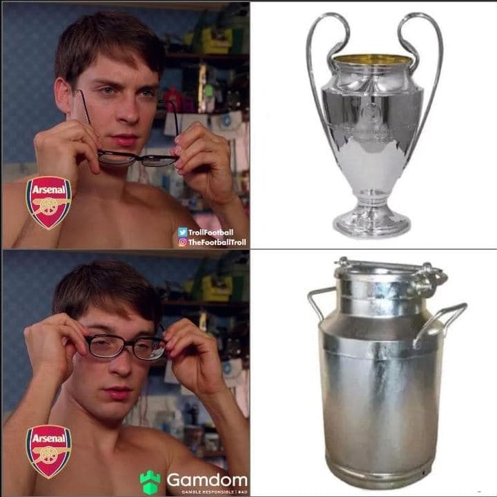 Arsenall trollfootball thefootballtroll arsenal gamdom