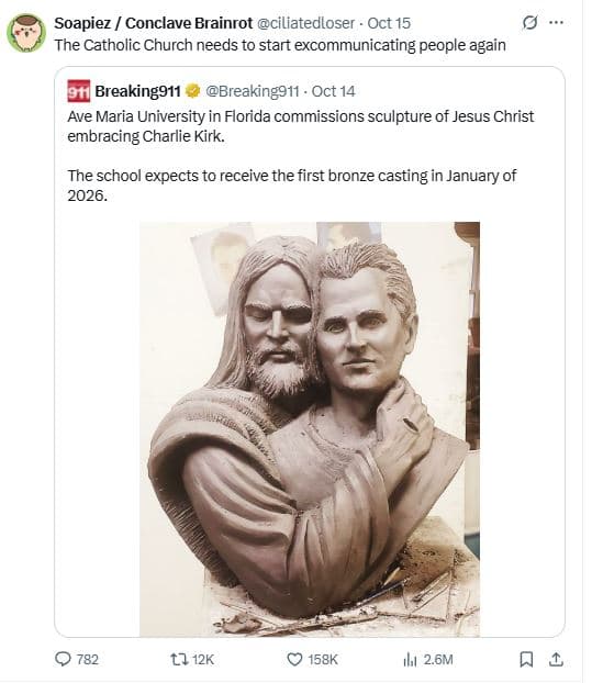 Soapiez conclave brainrot ciliatedloser oct 15 the catholic church needs to star