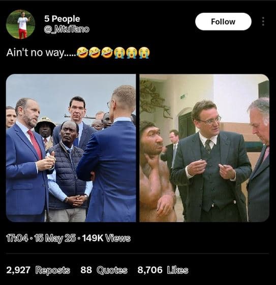 5 people maulano follow ain'tno way. 15 may 25 149k vews 2,927 reposts 88 quotes