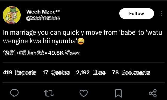 Weeh mzeetm wechnzeee follow in marriage you can quickly move from 'babe' to 'wa