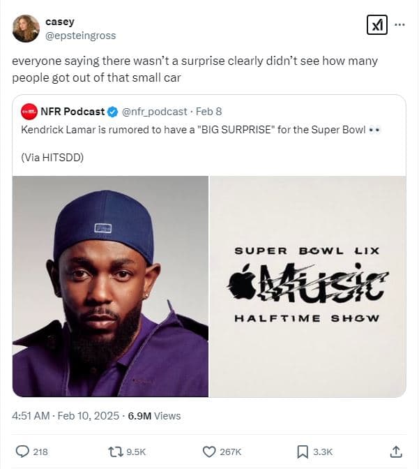 Casey epsteingross everyone saying there wasn't a surprise clearly didn't see ho