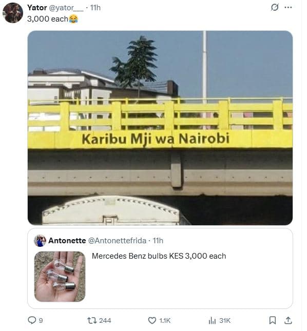 Yator yator 3,000 each i1h karibu mji wa nairobi antonette antonettefrida i1h me