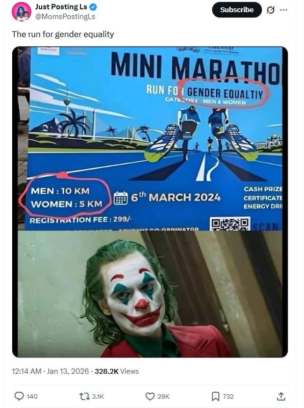 Just posting ls momspostingls subscribe the run for gender equality mini maratho