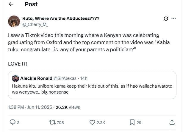 Post ruto where are the abductees???? cherry_m saw a tiktok video this morning w