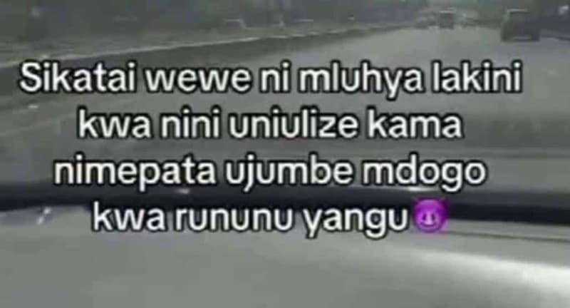 Sikatai weweni imluhyalakini kwa niniuniulize kama nimepata ujumbe mdogo kwarunu