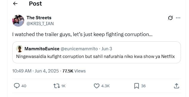 Post the streets kris_t_ian watched the trailer guys, let's just keep fighting c